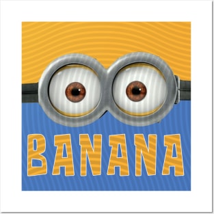 MINIONS USA DESPICABLE BANANA Posters and Art